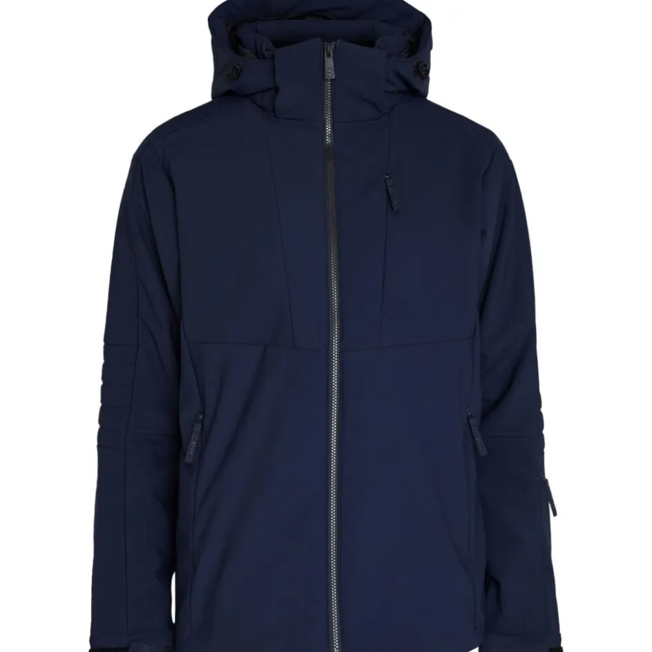 8848 Altitude Ski Jassen|Wintersport* Trident softshell winterjas heren navy