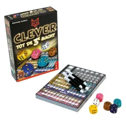 999 Games Buitenspelen & Spelletjes* Clever tot de 3e macht dobbelspel