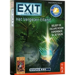 999 Games Buitenspelen & Spelletjes* EXIT - Het Vergeten Eiland