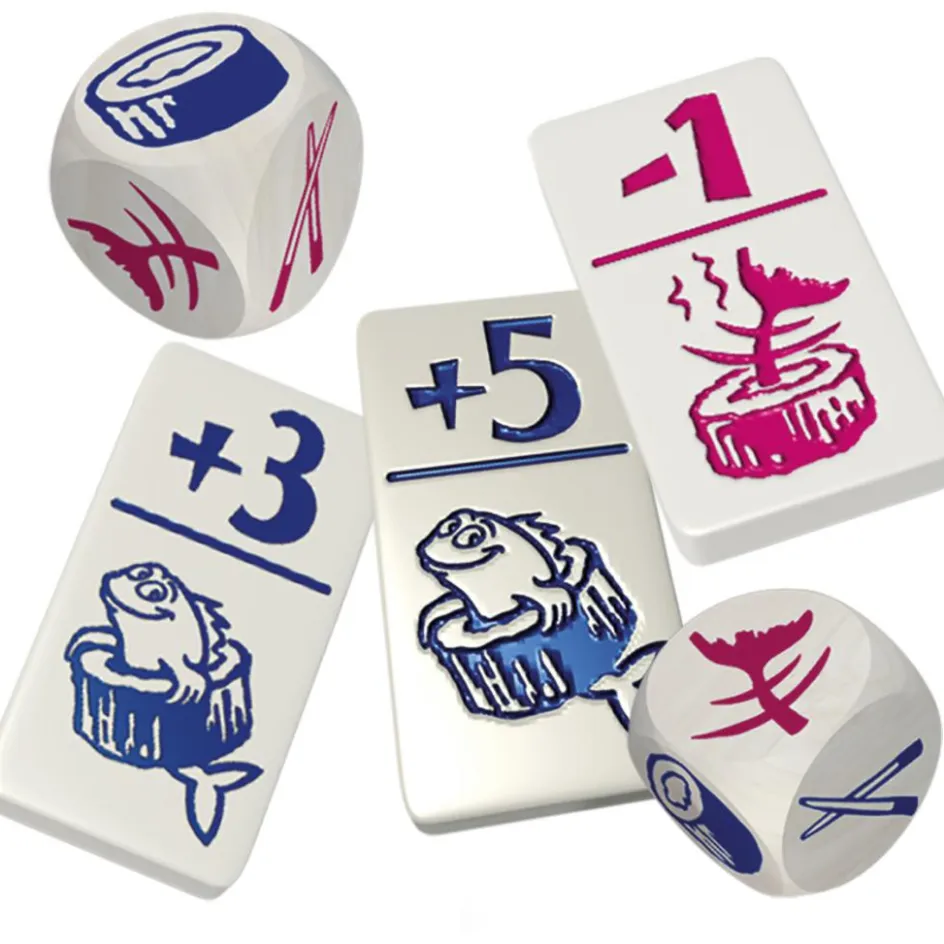 999 Games Buitenspelen & Spelletjes* Geharrewar in de Sushibar dobbelspel