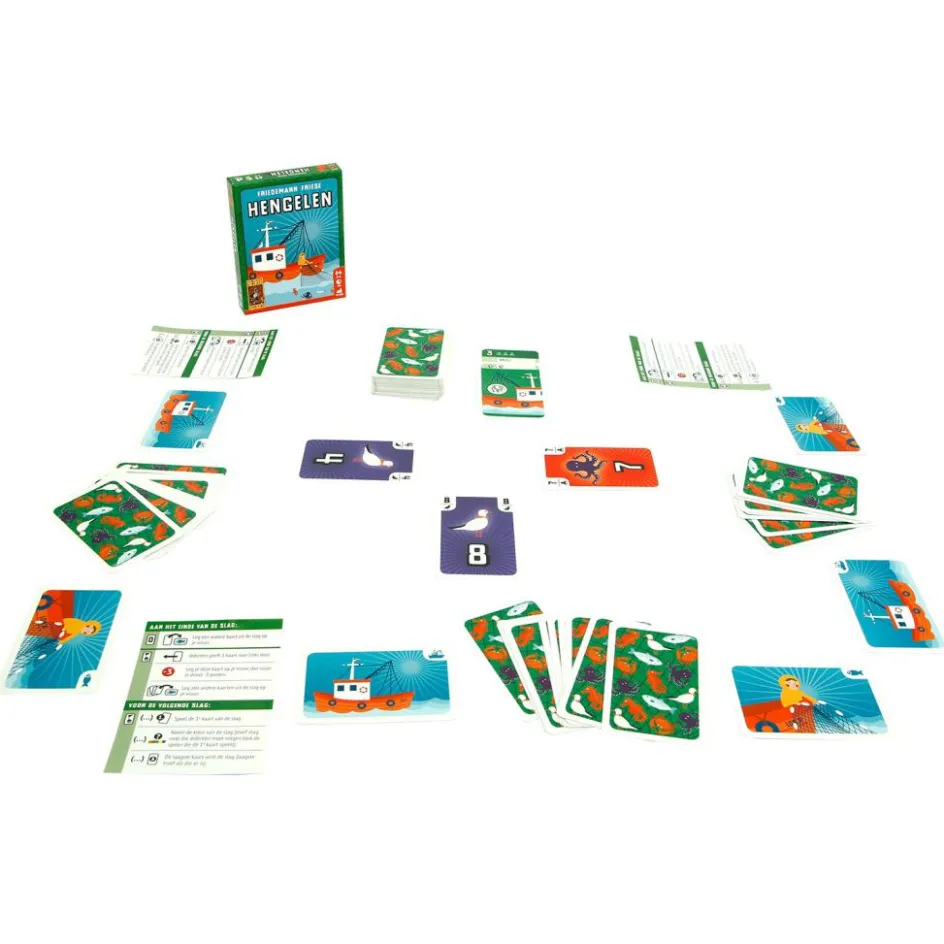 999 Games Buitenspelen & Spelletjes* Hengelen kaartspel