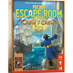 999 Games Buitenspelen & Spelletjes* Pocket Escape Room: Crew vs Crew