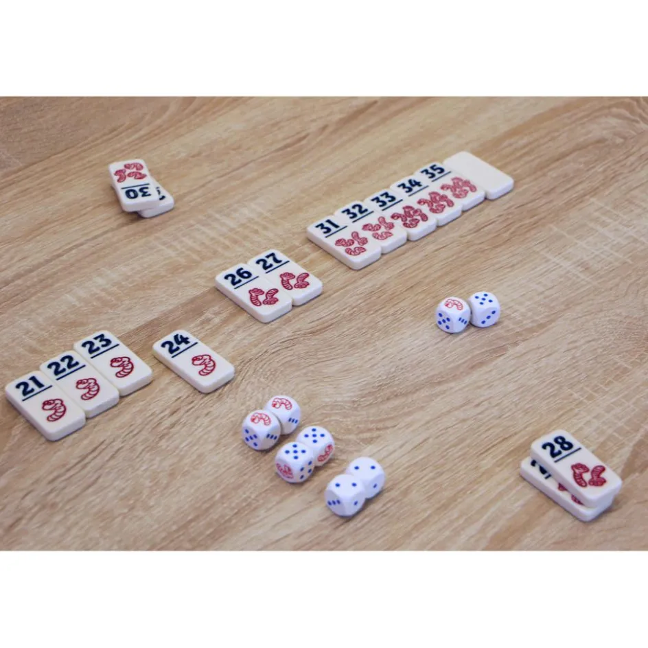 999 Games Buitenspelen & Spelletjes* Regenwormen dobbelspel