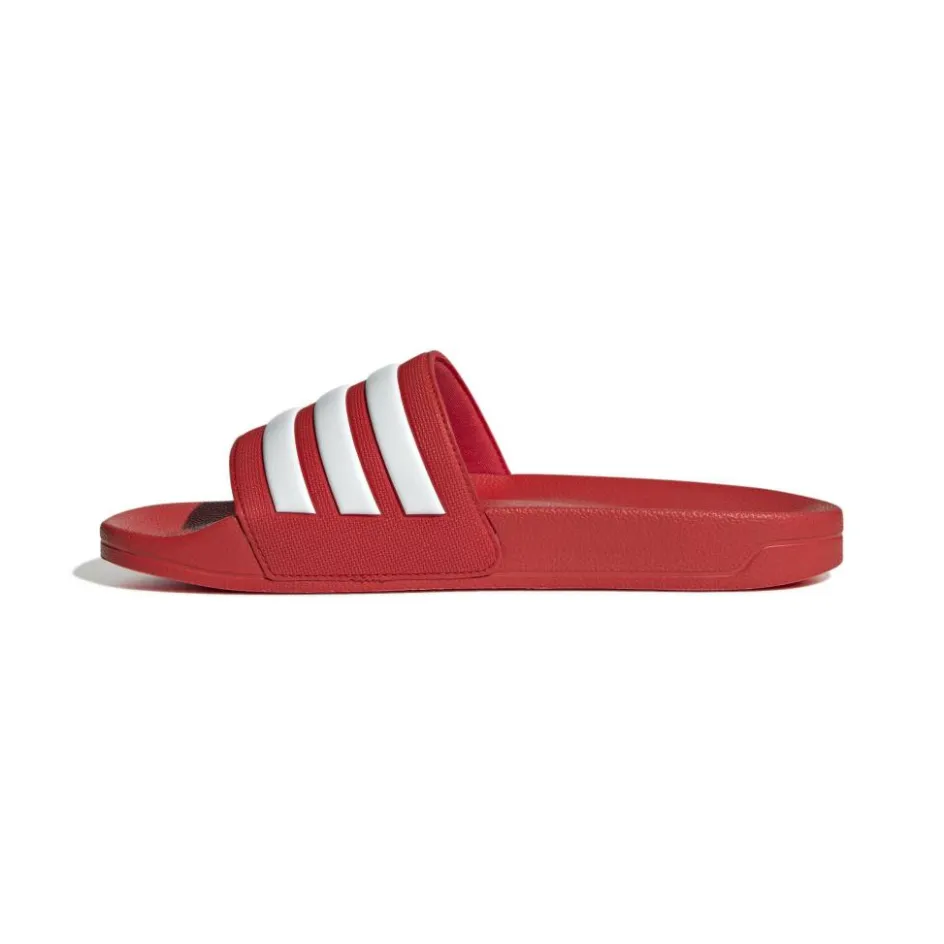 adidas Slippers|Badslippers*Adilette Shower slippers vivid red cloud white