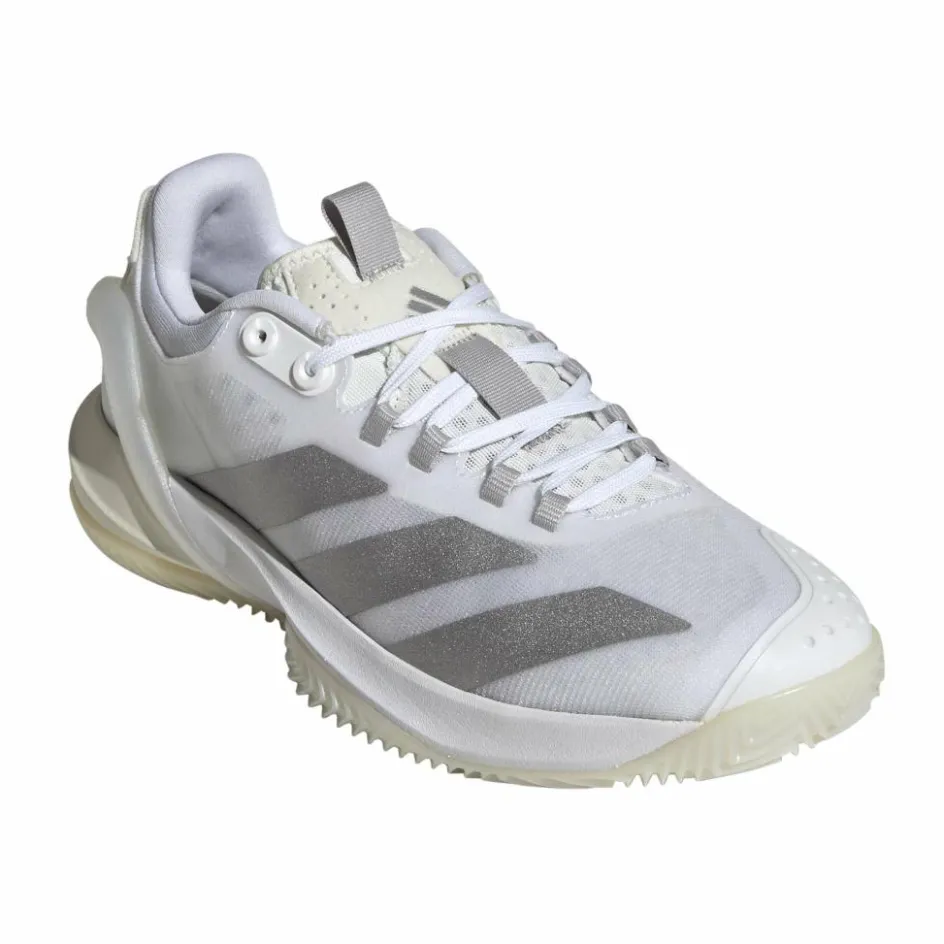 adidas Tennisschoenen*adizero Cybersonic 2 Clay tennisschoenen dames footwear white matte silver off white