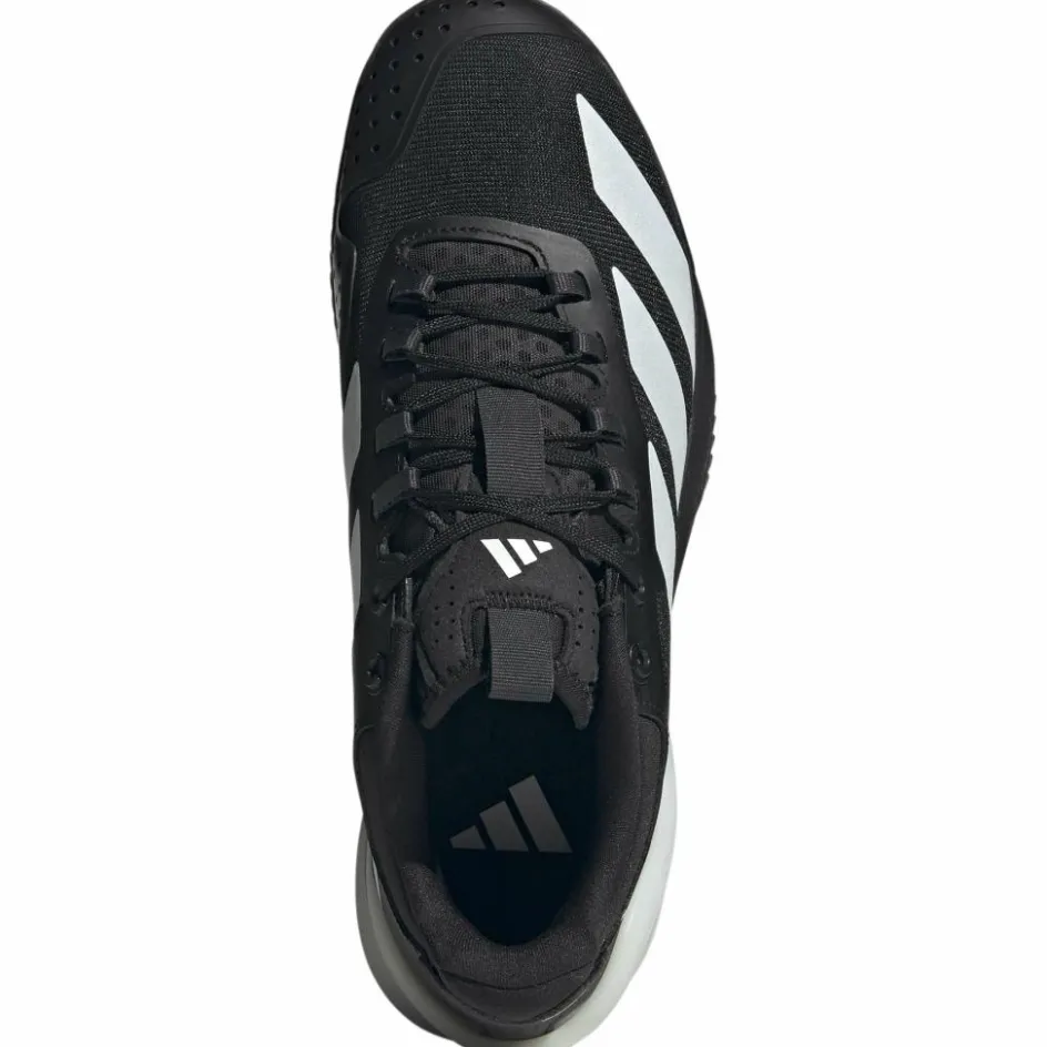 adidas Tennisschoenen*Adizero Cybersonic 2 Clay tennisschoenen heren core black zero metalic carbon