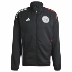 adidas Voetbalkleding*Ajax Tiro 25 trainingsjack heren black white bold red
