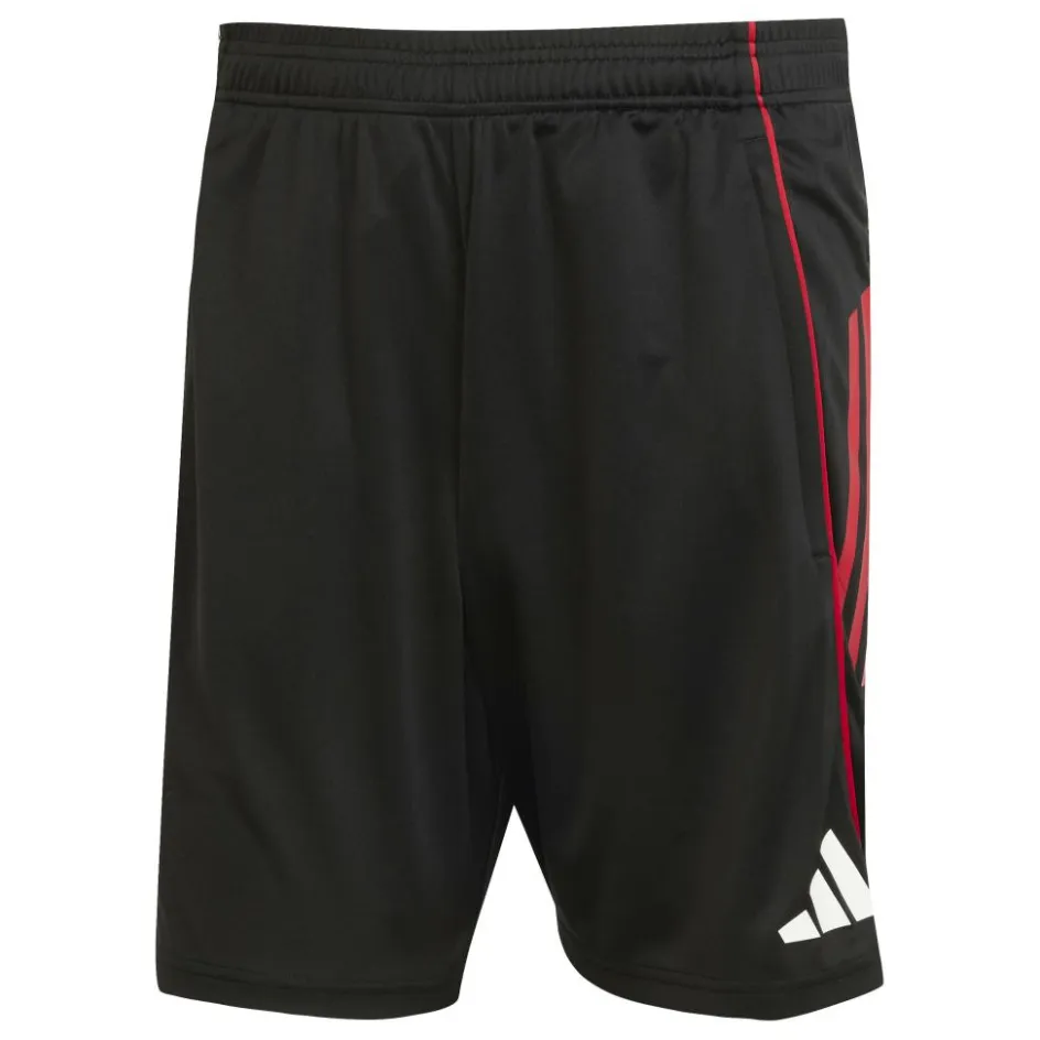 adidas Voetbalkleding*Ajax Tiro 25 voetbalbroekje heren black white bold red