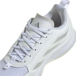 adidas Tennisschoenen*Avaflash tennisschoenen dames cloud white cloud white silver metallic