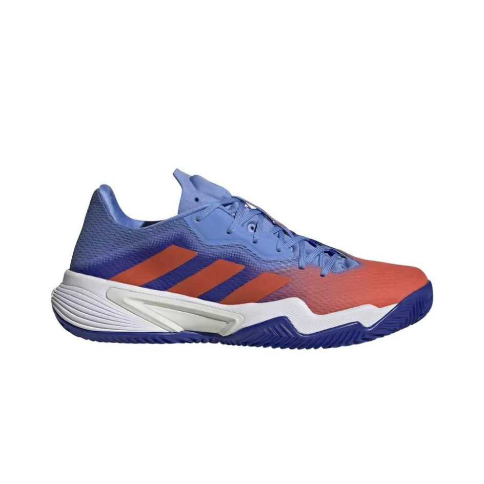 adidas Tennisschoenen*Barricade tennisschoenen heren lucid blue solar red blue fusion
