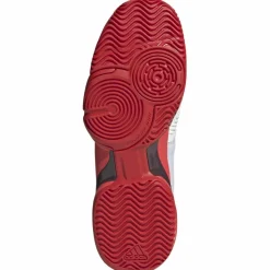 adidas Tennisschoenen*Barricade tennisschoenen junior cloud white core black lucid red