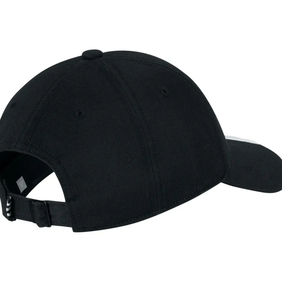 adidas Tenniskleding*Baseball 3-Stripes Twill tennispet black - L