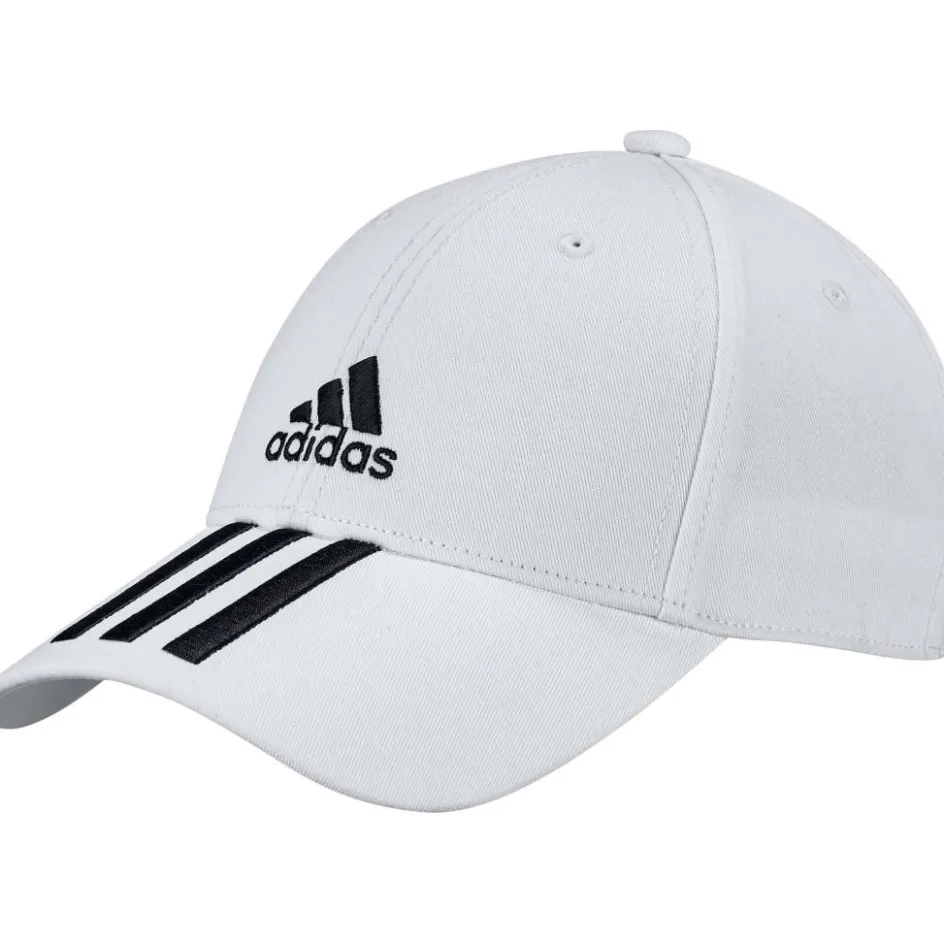 adidas Tenniskleding*Baseball 3-Stripes Twill tennispet white - L