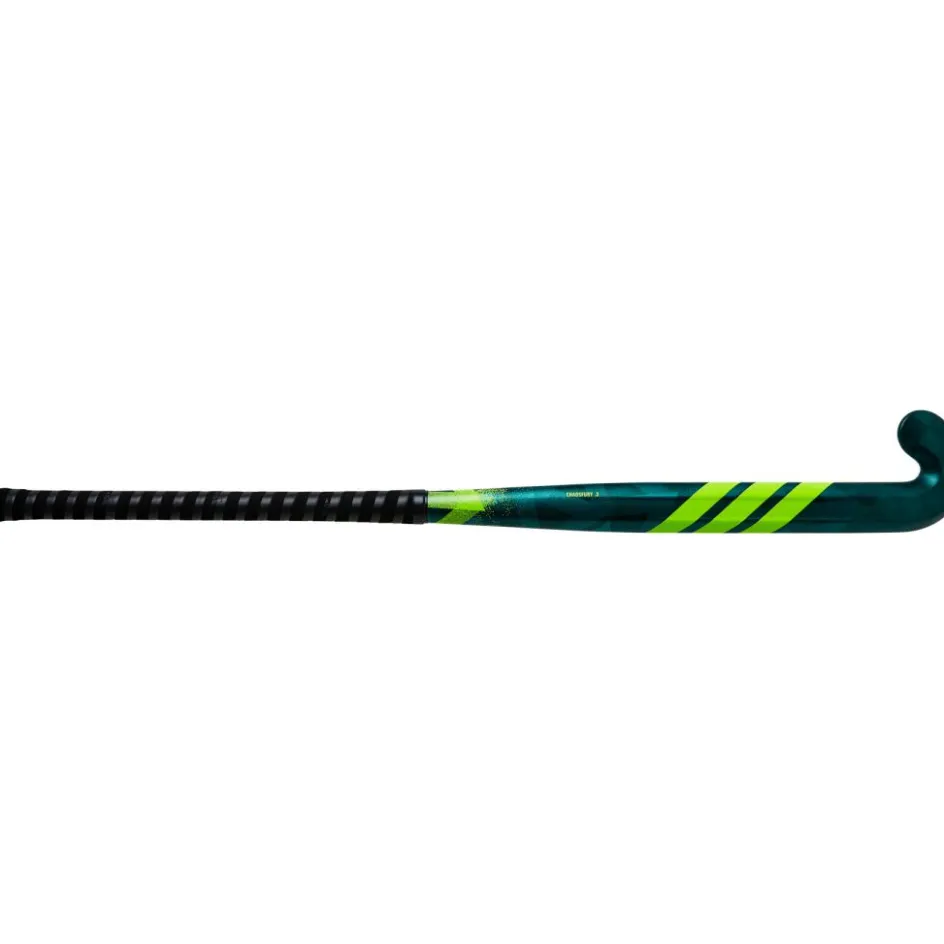 adidas Hockeystick*Chaosfury .2 Ultra Low Bow hockeystick green yellow