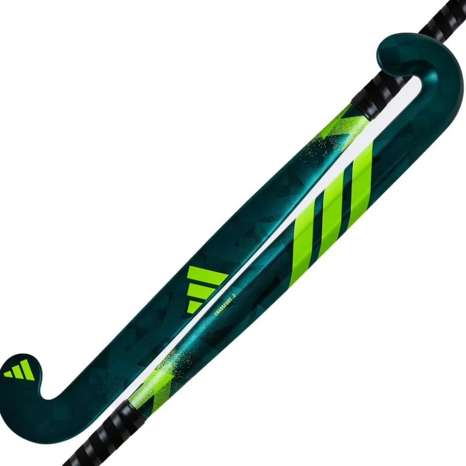 adidas Hockeystick*Chaosfury .2 Ultra Low Bow hockeystick green yellow