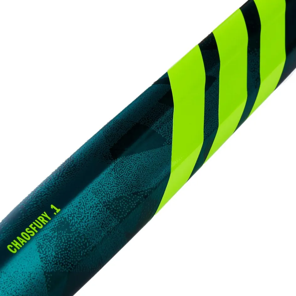 adidas Hockeystick*Chaosfury .1 Ultra Low Bow hockeystick green yellow