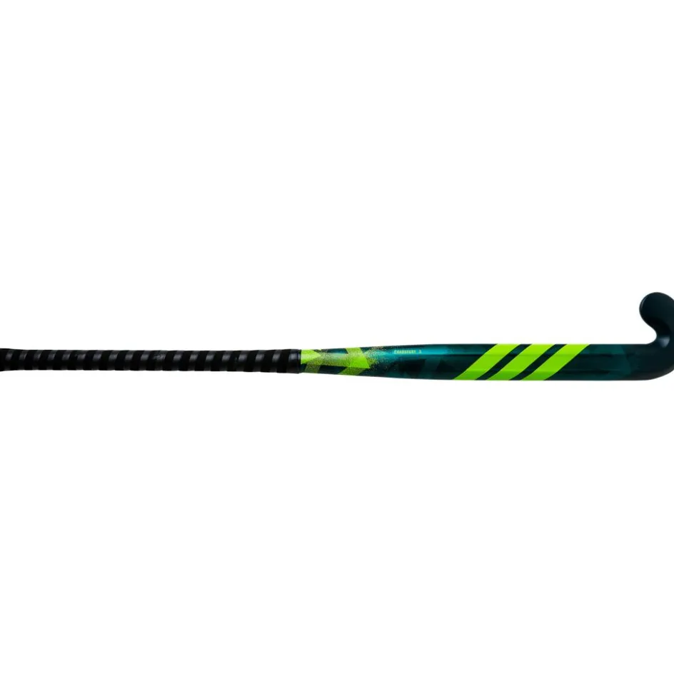 adidas Hockeystick*Chaosfury .3 Ultra Low Bow hockeystick green yellow