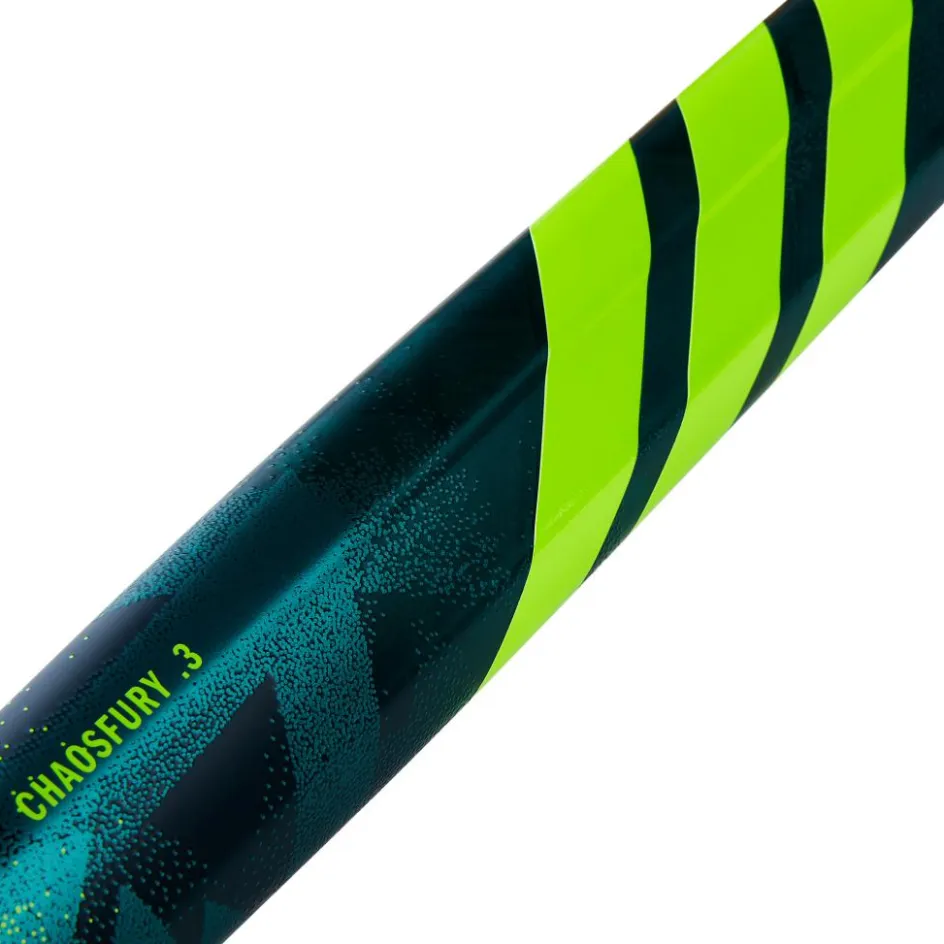adidas Hockeystick*Chaosfury .3 Ultra Low Bow hockeystick green yellow