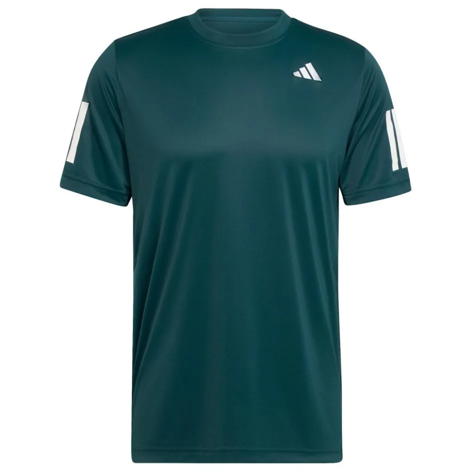 adidas Tenniskleding*Club Climacool 3-Stripes tennisshirt heren aurora ivy