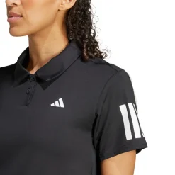 adidas Tenniskleding*Club Climacool 3-Stripes tennispolo dames black