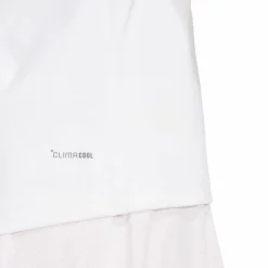 adidas Tenniskleding*Club 3-stripes tennisshirt dames white