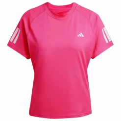adidas Tenniskleding*Club 3-stripes tennisshirt dames lucid pink