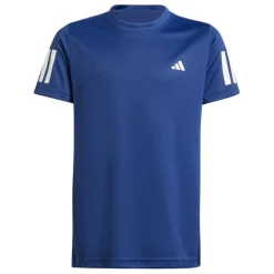 adidas Tenniskleding*Club 3-Stripes tennisshirt junior dark blue