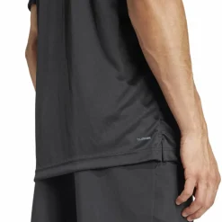 adidas Tenniskleding*Club 3-stripes tennisshirt heren black