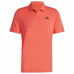 adidas Tenniskleding*Club tennispolo heren semi lucid red