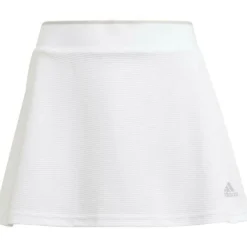 adidas Tenniskleding*Club tennisrokje junior white grey two
