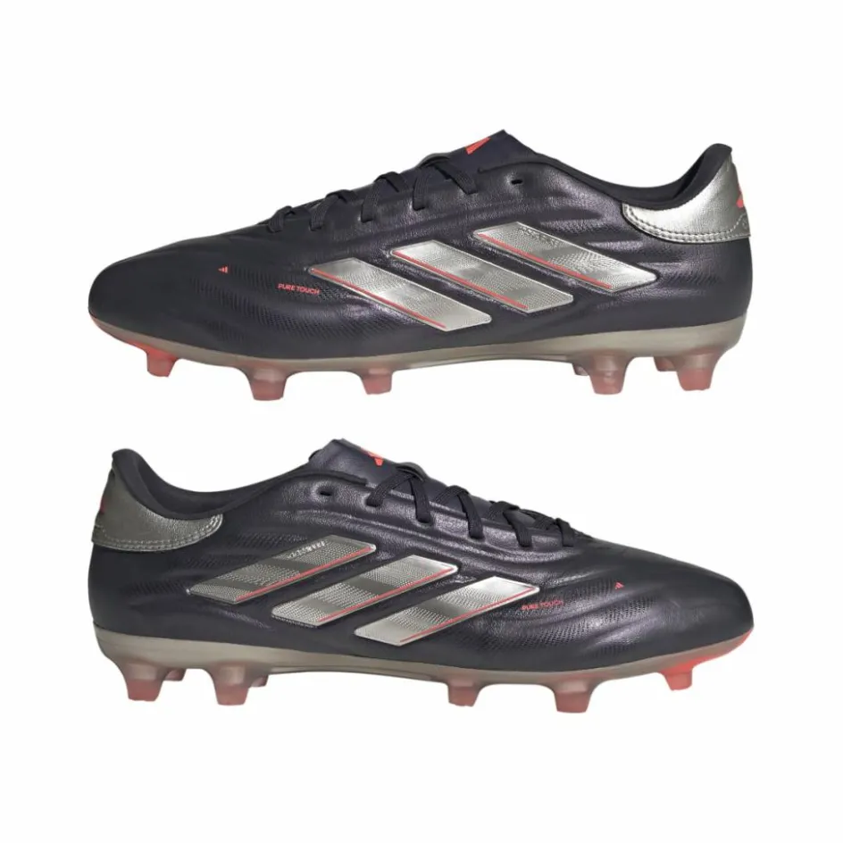adidas Voetbalschoenen*Copa Pure 2 Pro FG voetbalschoenen aurora black platinum metallic turbo