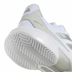 adidas Tennisschoenen*Courtjam Control 3 Clay tennisschoenen dames cloud white silver metallic grey one