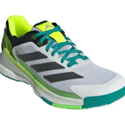 adidas Padelschoenen*Crazyquick Boost padelschoenen heren cloud white core black lime burst