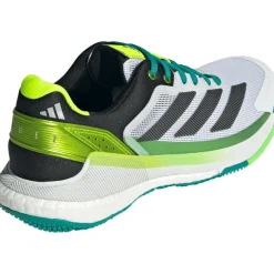 adidas Padelschoenen*Crazyquick Boost padelschoenen heren cloud white core black lime burst