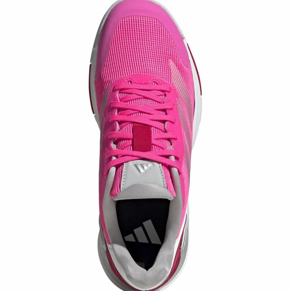 adidas Padelschoenen*Crazyquick Lightstrike padelschoenen dames lucid pink silver metallic lucid red