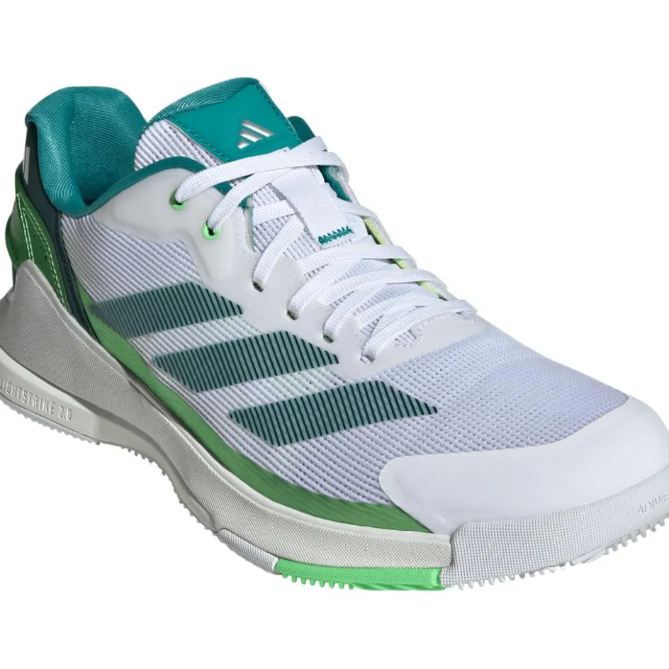 adidas Padelschoenen*Crazyquick padelschoenen heren cloud white aurora ivy lime burst