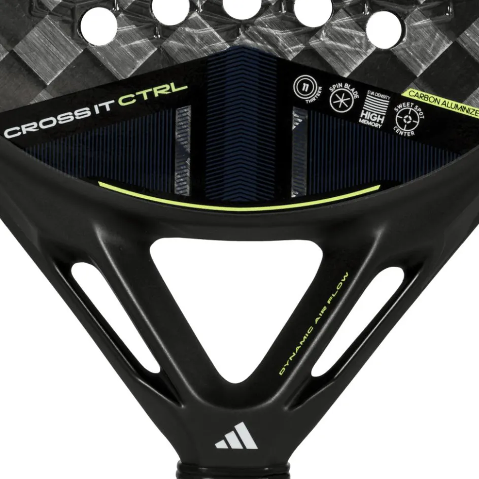 adidas Padel Racket*Cross IT CTRL 3.4 padel racket black hi-res yellow white
