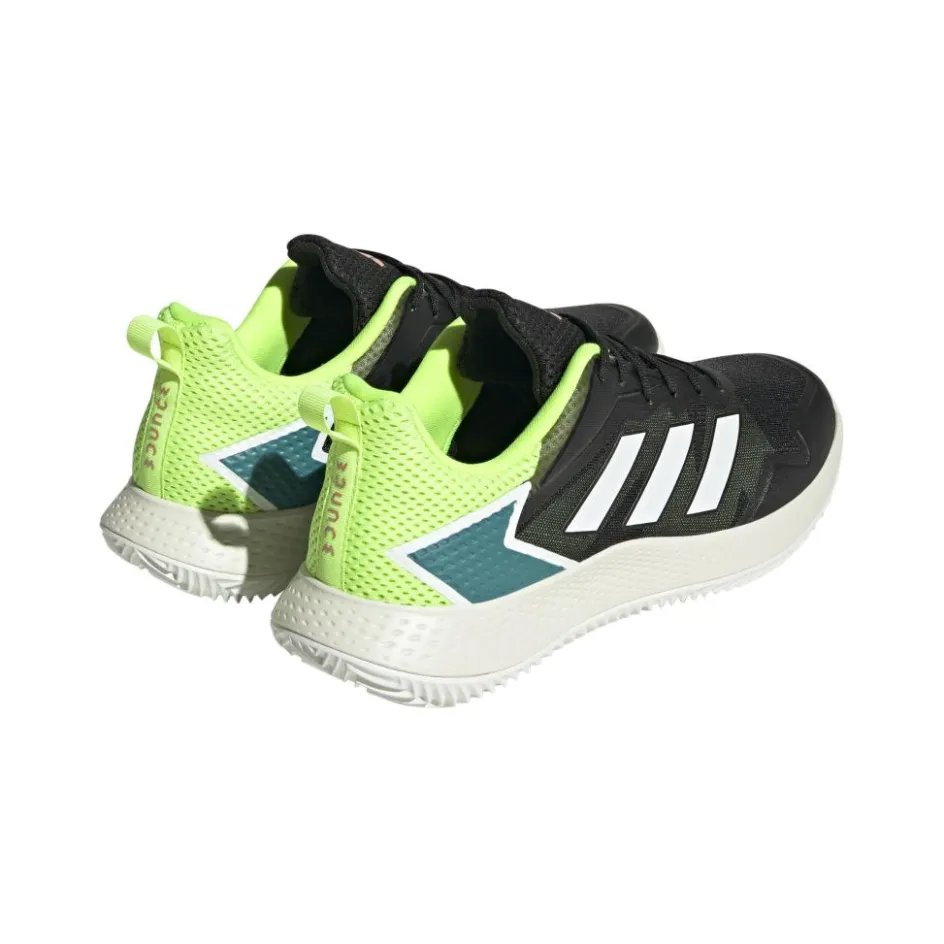 adidas Tennisschoenen*Defiant Speed Clay tennisschoenen heren core black off white bright royal