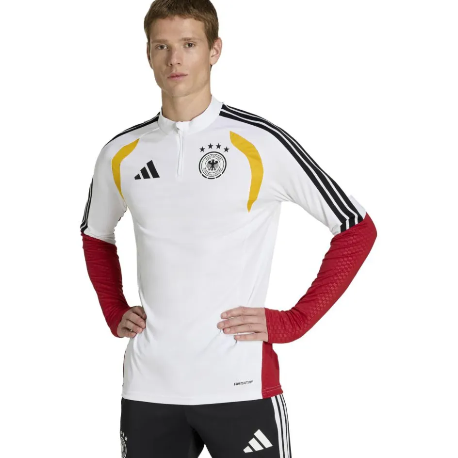 adidas Voetbalkleding*Duitsland 26 Tiro trainingsshirt heren white