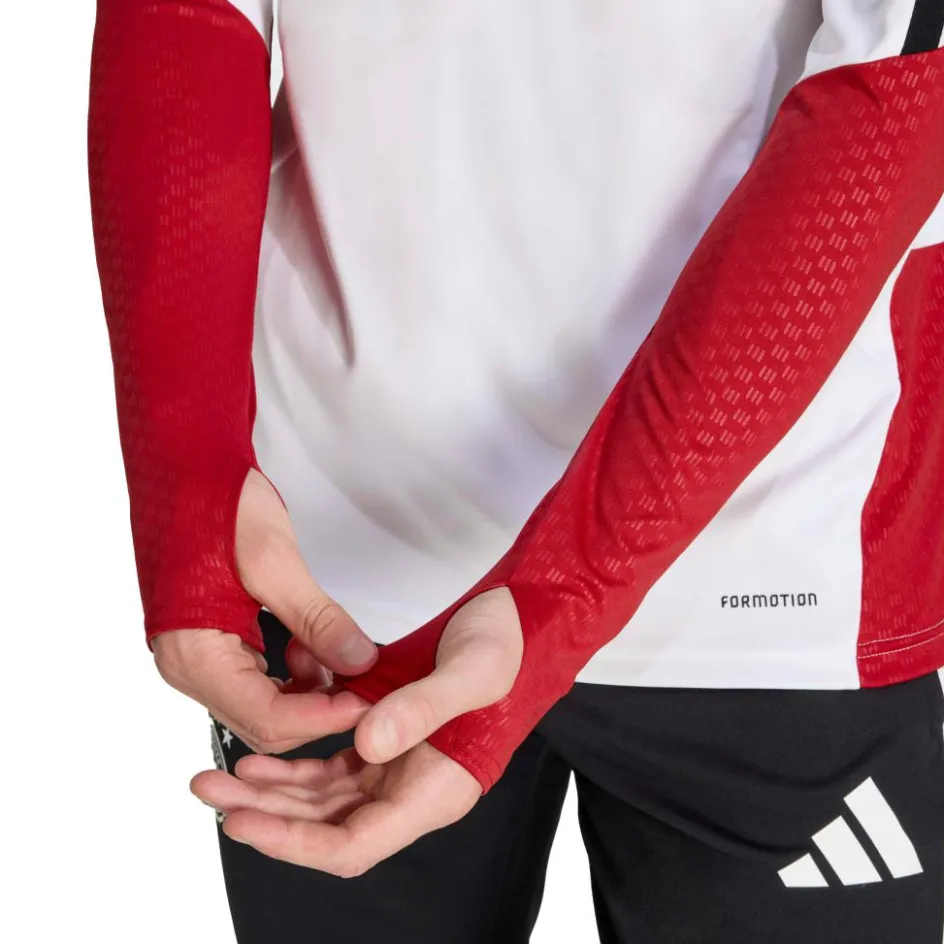 adidas Voetbalkleding*Duitsland 26 Tiro trainingsshirt heren white