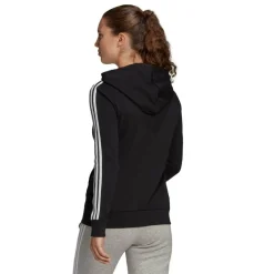 adidas Trainingsjack*Essentials French Terry 3-Stripes trainingsjack dames black