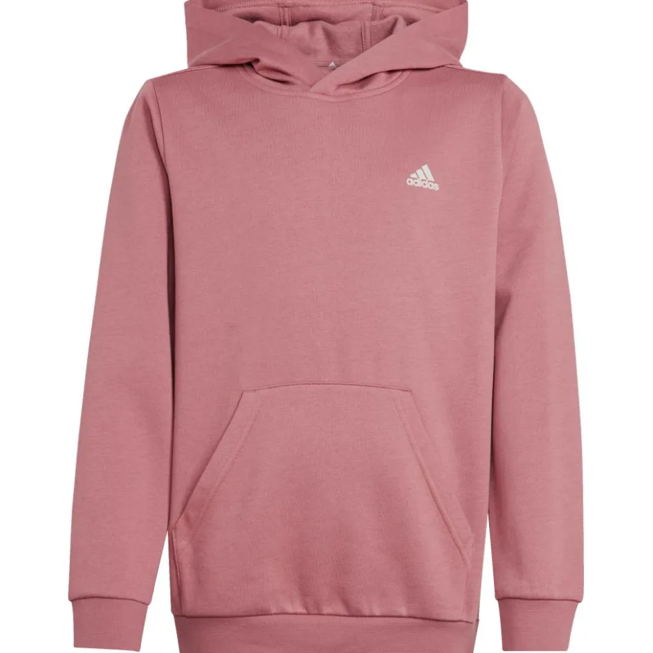 adidas Sport Trui*Essentials Small Logo fleece hoodie junior preloved crimson