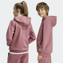 adidas Sport Trui*Essentials Small Logo fleece hoodie junior preloved crimson