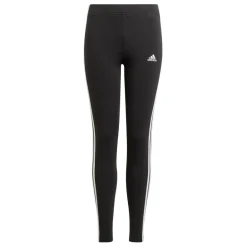 adidas Sportbroek*Essentials 3-Stripes sportlegging junior black white