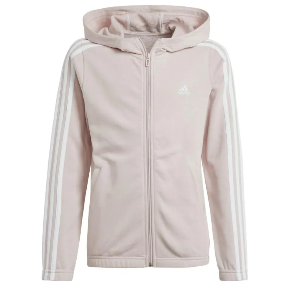 adidas Truien & Vesten*Essentials 3-Stripes vest junior sandy pink white
