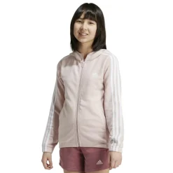 adidas Truien & Vesten*Essentials 3-Stripes vest junior sandy pink white