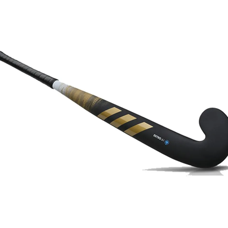 adidas Hockeystick*Estro Wood. 6 I Mid Bow hockeystick junior black gold