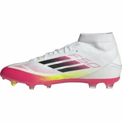 adidas Voetbalschoenen*F50 League FG MG Mid voetbalschoenen heren cloud white core black solar yellow