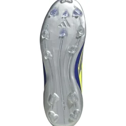 adidas Voetbalschoenen*F50 League Messi FG MG voetbalschoenen junior silver metallic solar yellow lucid blue