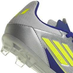 adidas Voetbalschoenen*F50 League Messi FG MG voetbalschoenen junior silver metallic solar yellow lucid blue